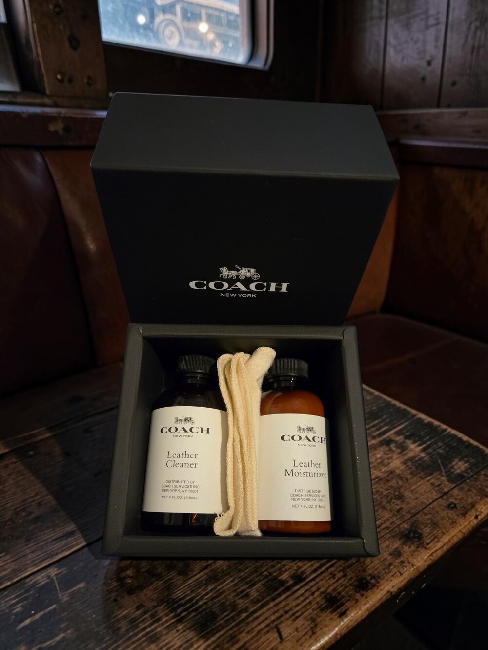 Coach Leather  Care Set 5 Piece Bundle Nwt 4oz